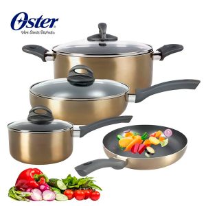 Combo OSTER - 7 PZS OLLA, SARTEN, CACEROLA